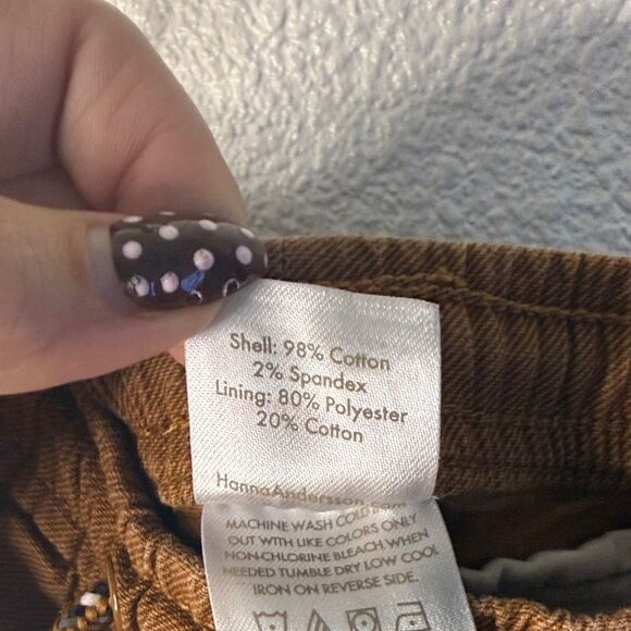 Hanna Andersson boys Brown Joggers- 2T - Picture 3 of 6